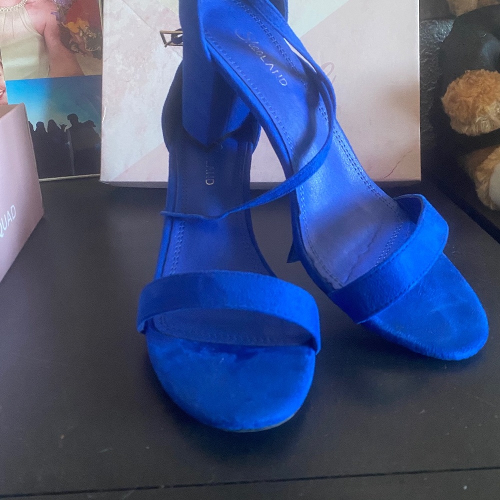 Royal Blue Heels